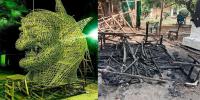 চারুকলায় ফ্যাসিবাদের মুখাকৃতি পোড়ানোর ঘটনায় তদন্ত কমিটি গঠন, মামলা